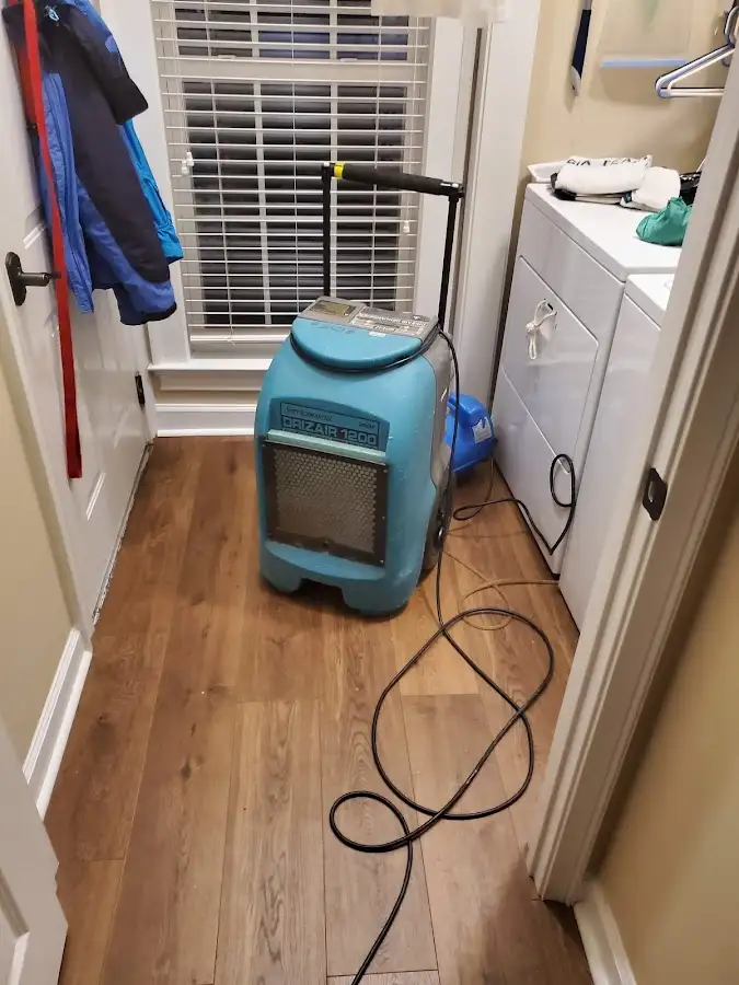 Commercial dehumidifier deployed for Crawl Space Restoration in Martinsville
